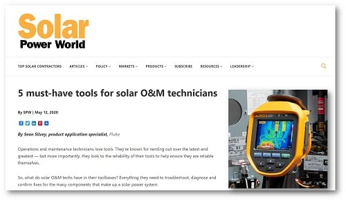1 - Solar component testing devices
