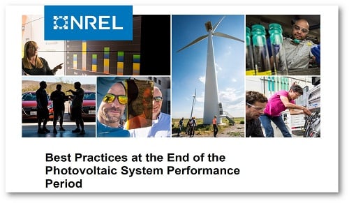 12 - Best practices at the end of the PV system performance period
