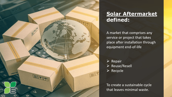 Find replacement solar panels in the aftermarket