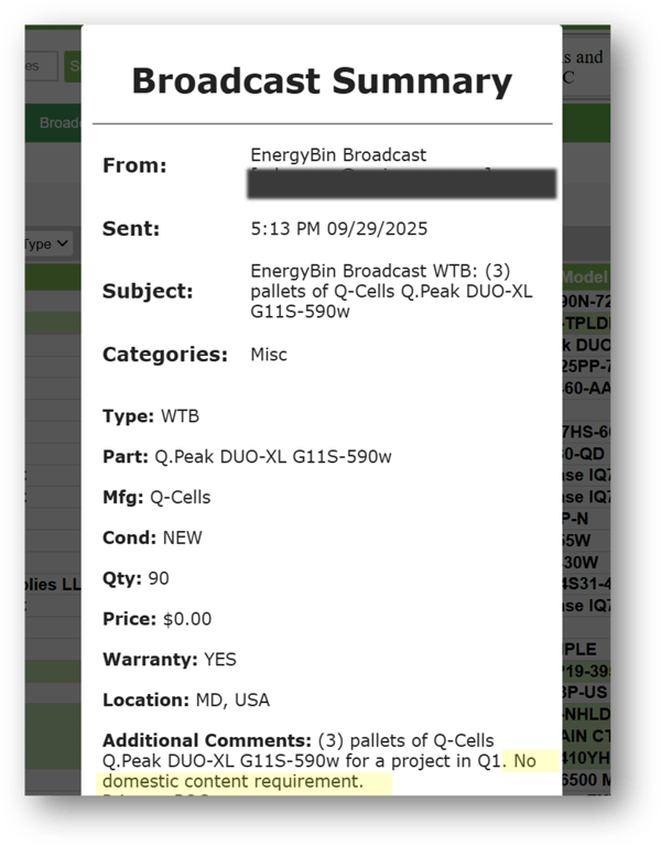 WTB QCells Additional Comments Example_EnergyBin Broadcast