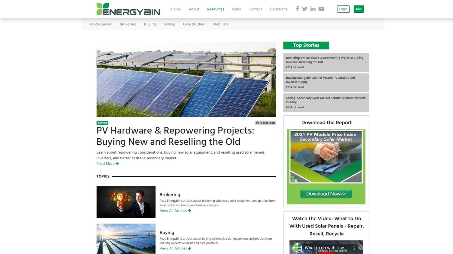 EnergyBin Market Watch: Year-End PV Hardware Deals