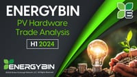 EnergyBin PV Hardware Trade Analysis H1 2024