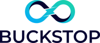 Buckstop logo above transparent