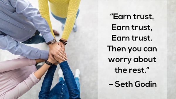 Earn Trust quote