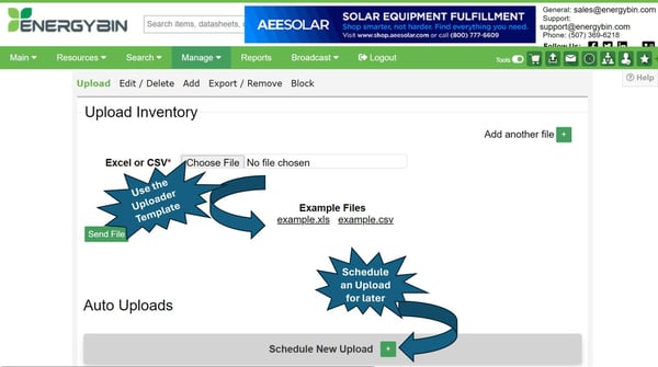 Manage Inventory_EnergyBin