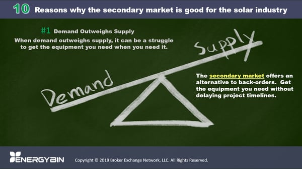 10 Reasons why the secondary market is good for the solar industry_1