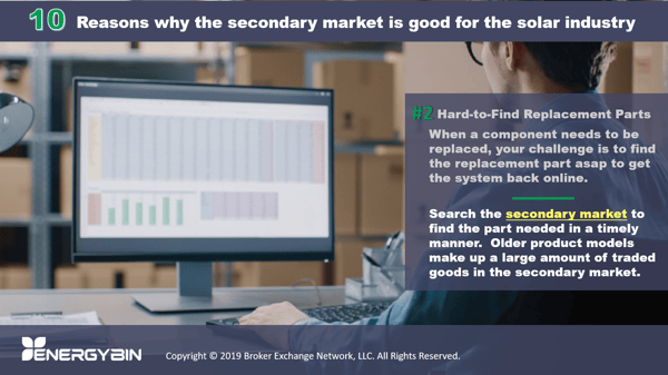 10 Reasons why the secondary market is good for the solar industry_2