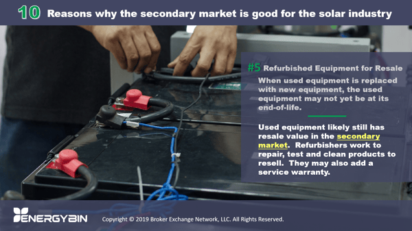 10 Reasons why the secondary market is good for the solar industry_5