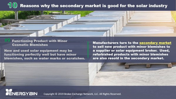 10 Reasons why the secondary market is good for the solar industry_9